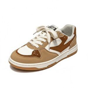 Brown and White CCDB sneakers EU39/US 8-8.5